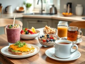 Café da Manhã Saudável: 5 Opções Rápidas e Ricas em Energia