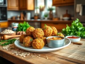 Bolinho de Atum Assado com Aveia Energético