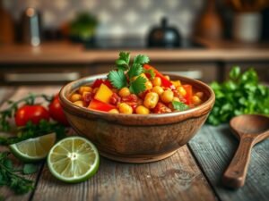Moqueca Vegana com Grão-de-Bico: Energia e Força no Prato