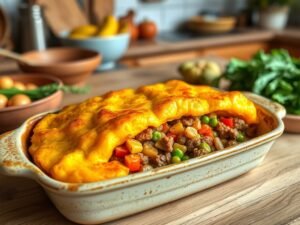 Escondidinho de Batata-Doce com Proteína de Soja: Perfeito para o Pós-Treino