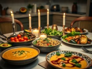 Refeições Veganas Noturnas: O Que Comer à Noite sem Perder a Qualidade Nutricional