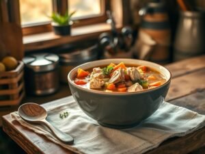 Sopa de Galinha Caipira do Campo
