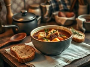 Sopa de Tutano do Inverno Aconchegante