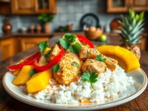 Fricassé de Frango Tropical