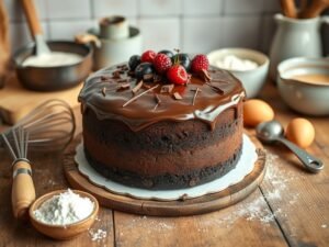 Bolo de Chocolate Simples da Vovó