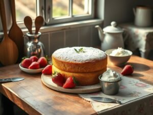 Receita de Pão de Ló da Vovó Encantada