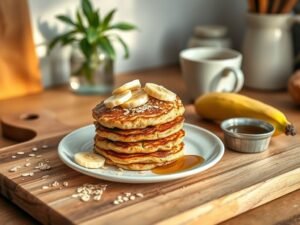 Receita de Mini Panquecas Energéticas com Banana e Aveia