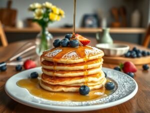 Panquecas de Proteína Sem Farinha: A Revolução do Café da Manhã