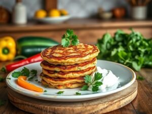 Panqueca Proteica de Legumes