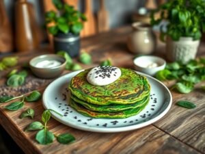 Panqueca Verde Energizante