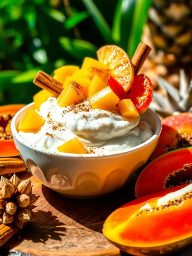 Você nunca provou nada assim: Ambrosia Tropical!