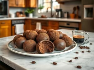 Brigadeiro Gourmet de Chocolate Belga com Toque de Café
