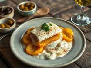 Receita de Bacalhau com Natas Cremoso
