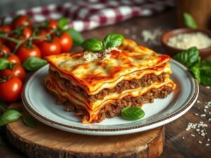 Lasanha de Carne Moída Simples da Vovó