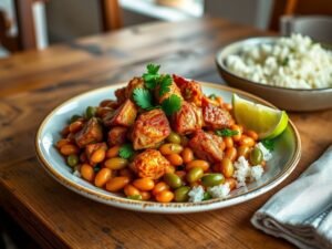 Feijão Cavalo com Carne de Sol à Moda Brasileira