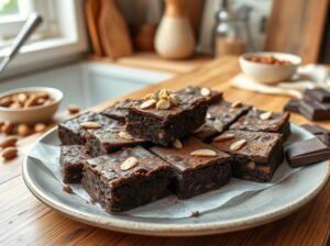 Brownie Energético de Farinha de Amêndoa com Chocolate 70%