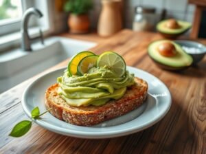 Pasta Abacate Torrada Integral Limão